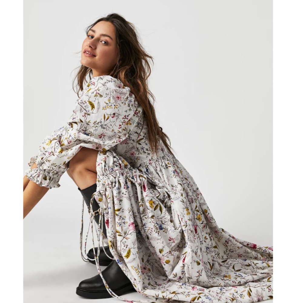 Selkie Romantics Dress Floral Wildflower Pattern - Picture 2 of 8
